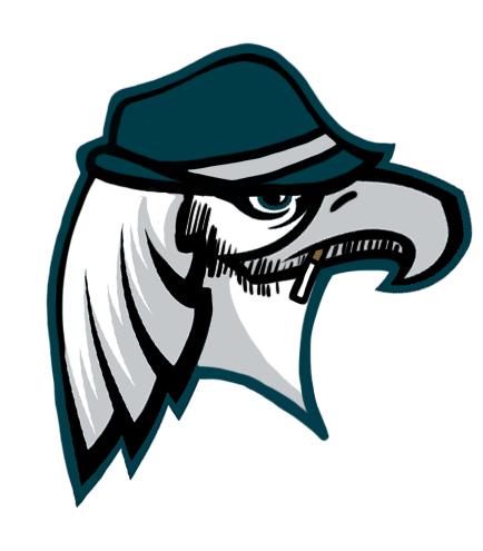 Philadelphia Eagles Hipsters Logo iron on transfers